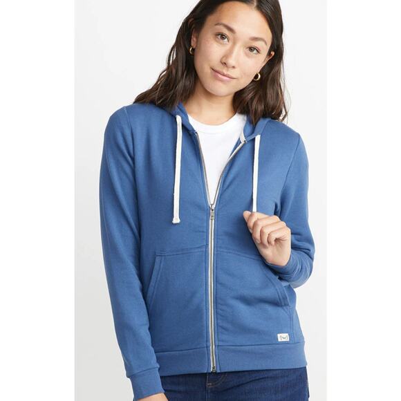 Marine Layer Women's Afternoon Hoodie in Faded Navy Size XL NWOT - Picture 1 of 7
